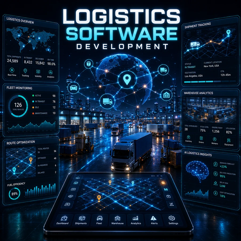Automotive logistics software development solutions
